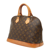 ルイ ヴィトン モノグラム アルマPM ハンドバッグ M51130 ブラウン PVC レザー レディース LOUIS VUITTON 【中古】